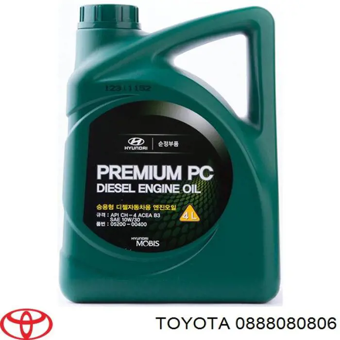 0888080806 Toyota aceite de motor