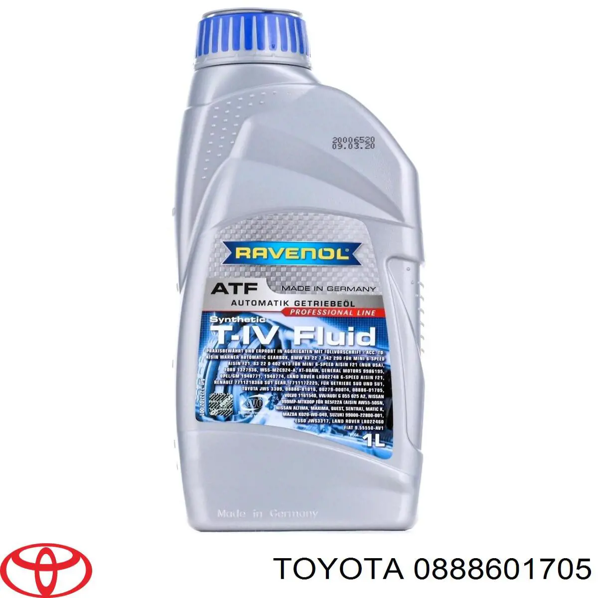 0888601705 Toyota aceite transmisión