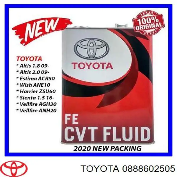 0888602505 Toyota aceite transmisión