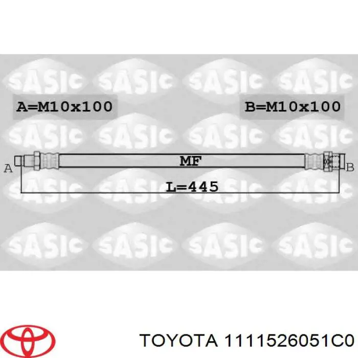 1111526052C0 Toyota junta de culata