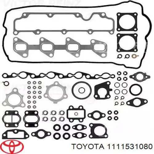  Junta de culata derecha para Toyota Camry V40