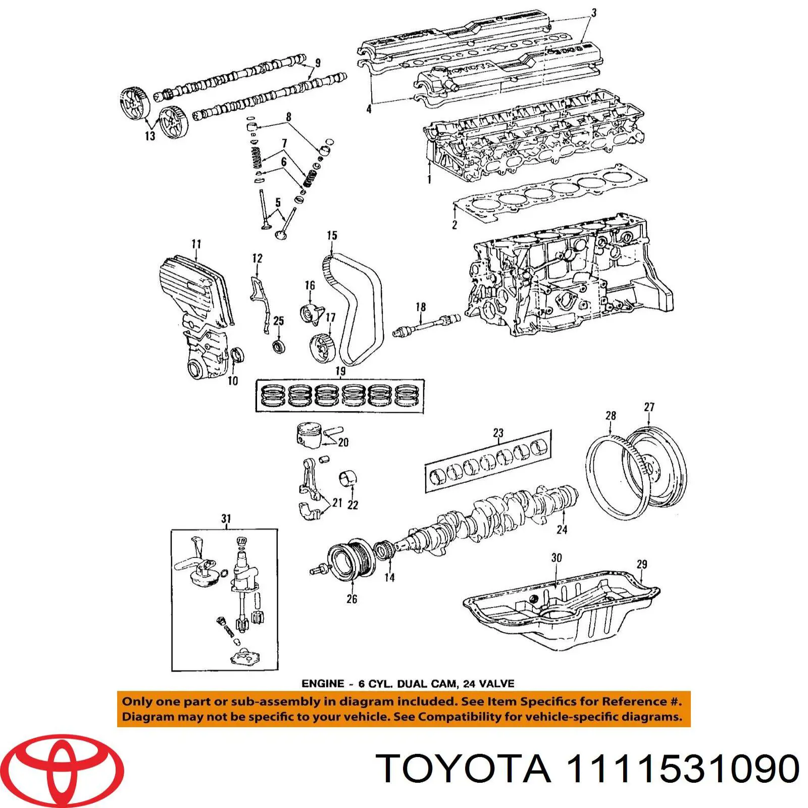  Junta de culata derecha para Toyota Land Cruiser J150