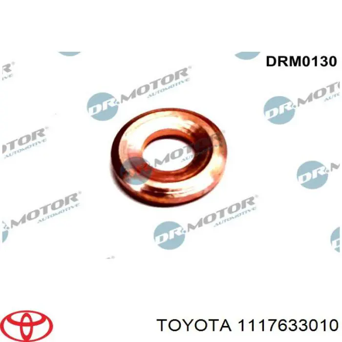 1117633010 Toyota junta anular, inyector