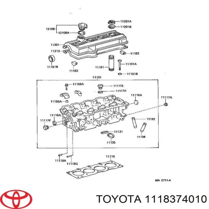  Revestimiento de los bajos para Toyota RAV4 1 