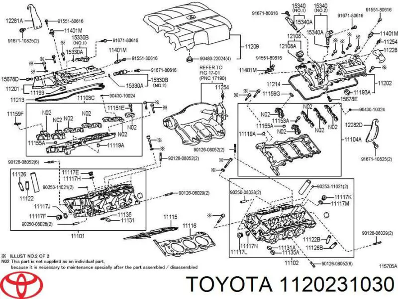  Tapa De La Valvula Izquierda para Lexus ES 