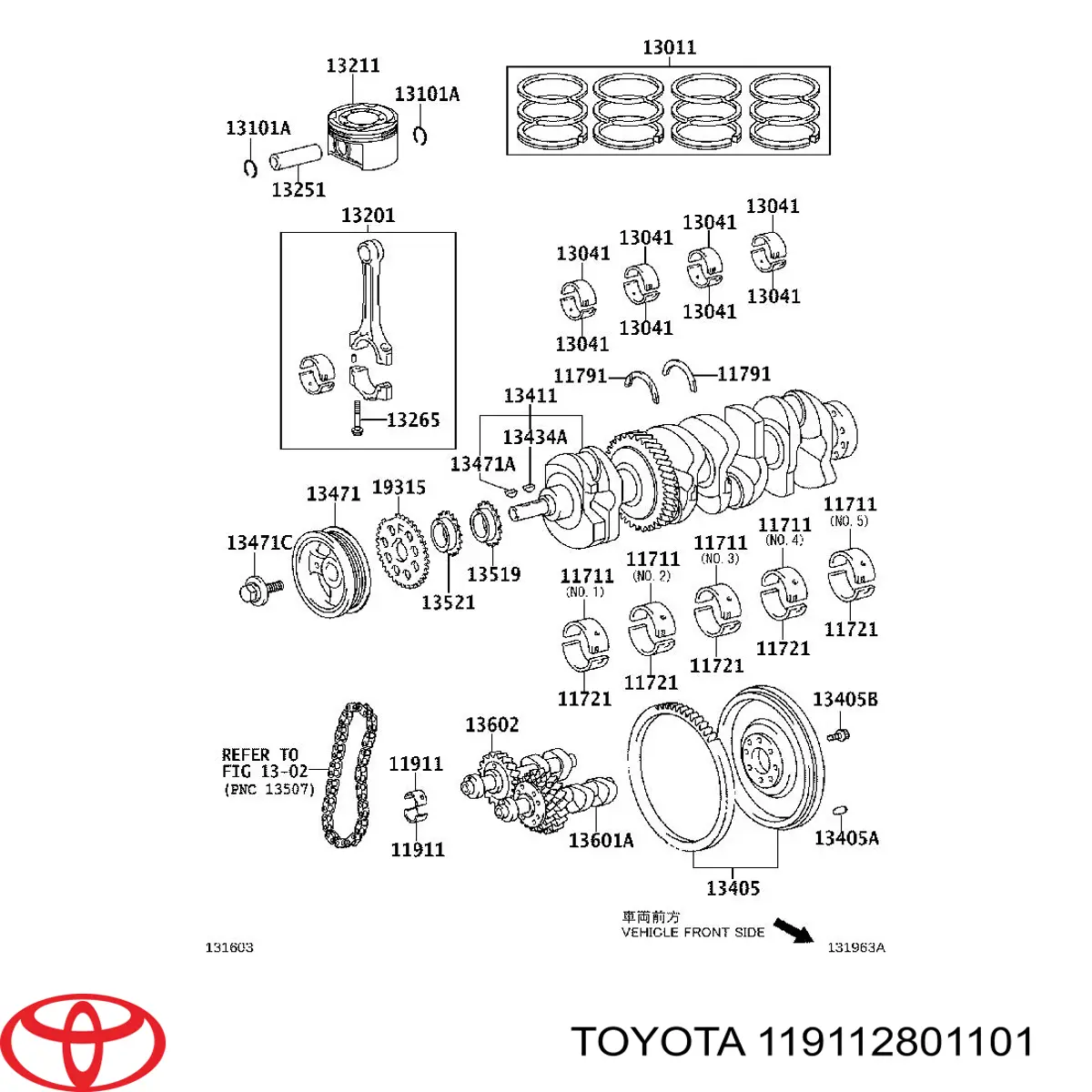  Revistimiento Del Eje De Equilibrio para Toyota RAV4 3 