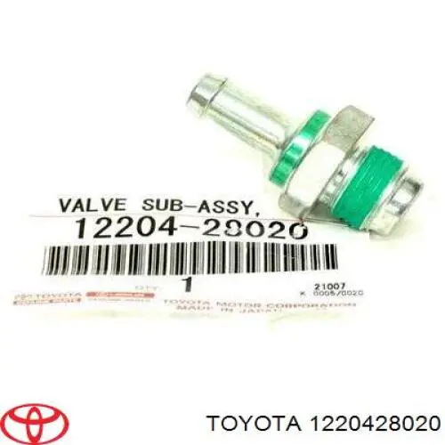  Válvula, ventilaciuón cárter para Toyota Avensis LCM