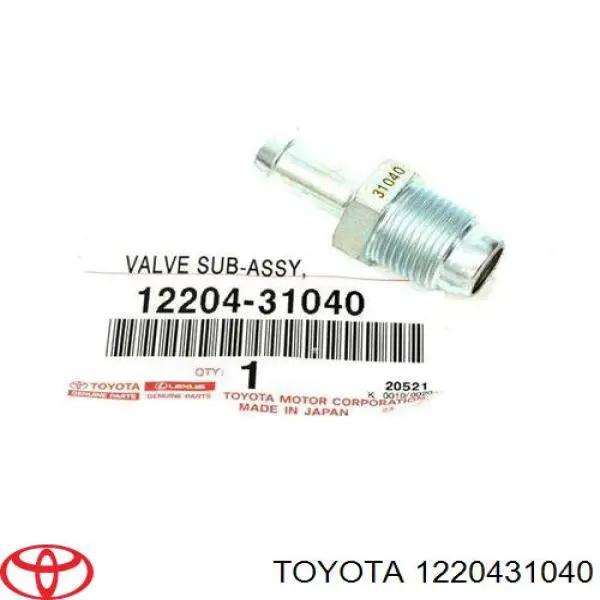  Válvula, ventilaciuón cárter para Toyota RAV4 3 