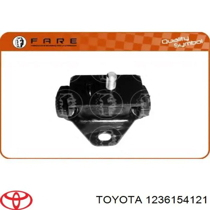 1236154120 Toyota almoahada (soporte Del Motor Izquierda / Derecha)