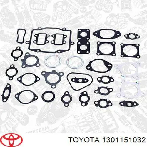  Juego de aros de pistón de motor, cota de reparación +0,25 mm para Lexus LX URJ201