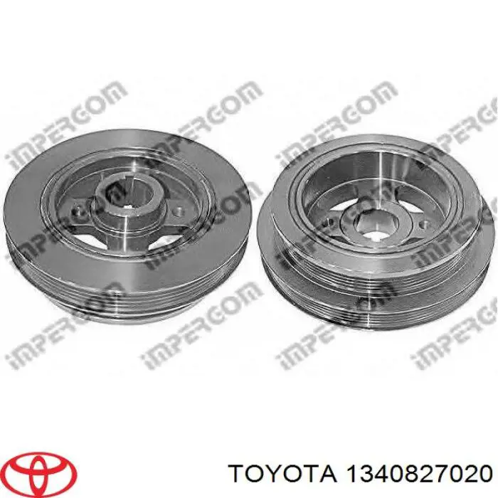 1340827020 Toyota polea, cigüeñal