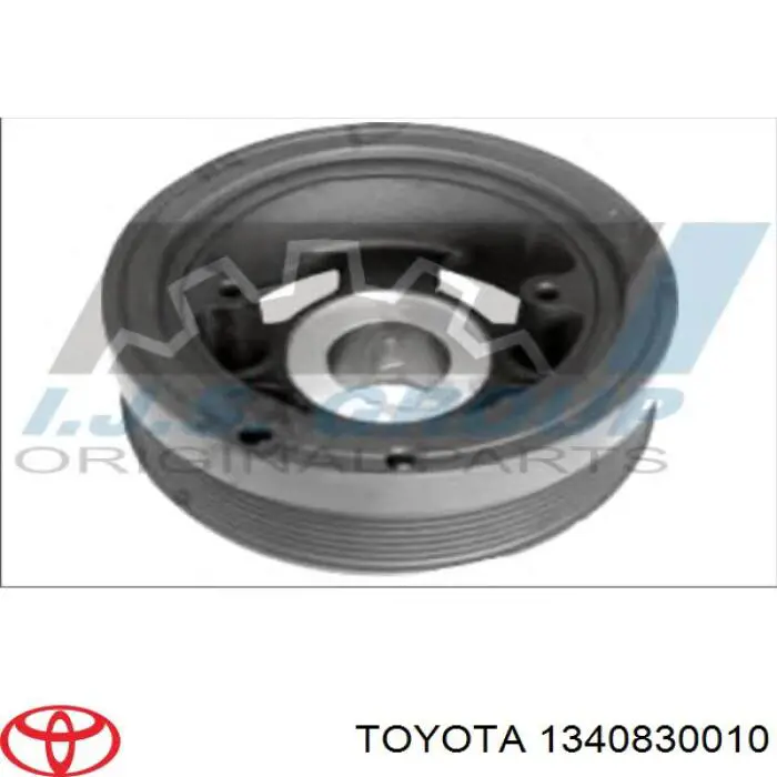 1340830010 Toyota polea, cigüeñal