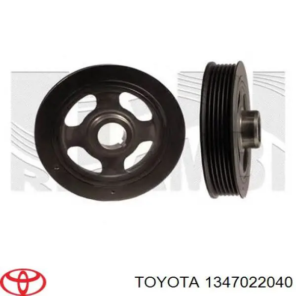 1347022040 Toyota polea, cigüeñal