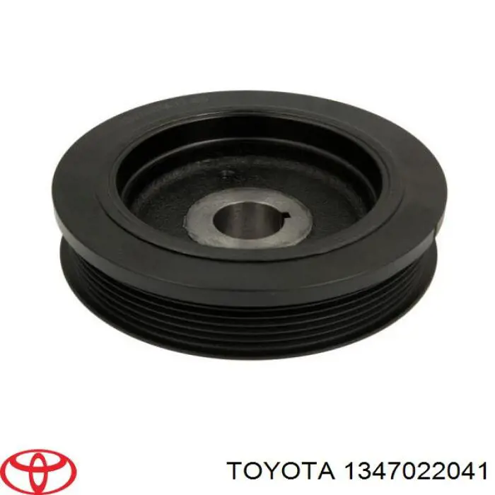 1347022041 Toyota polea, cigüeñal