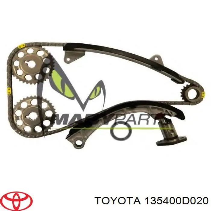 135400D020 Toyota tensor, cadena de distribución