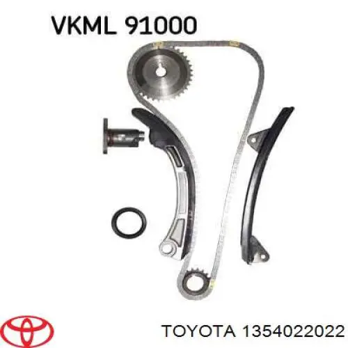 1354022022 Toyota tensor, cadena de distribución