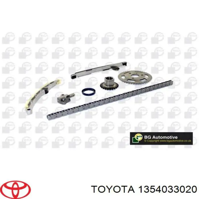 1354033020 Toyota tensor, correa dentada