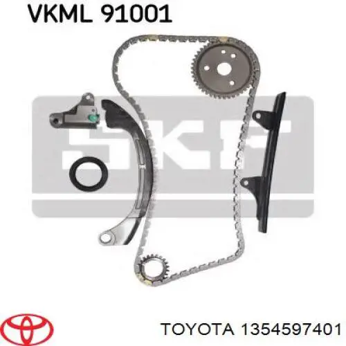 1354597401 Toyota tensor, cadena de distribución