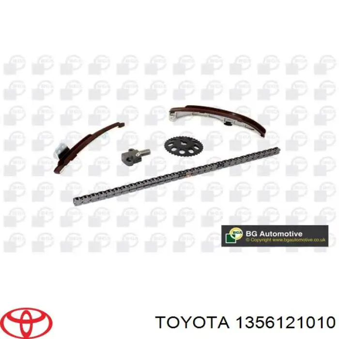  Carril de deslizamiento, cadena de distribución para Toyota Yaris P10