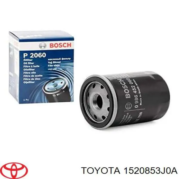 1520853J0A Toyota filtro de aceite