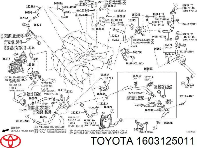  Termostato, refrigerante para Lexus ES H10, Z10