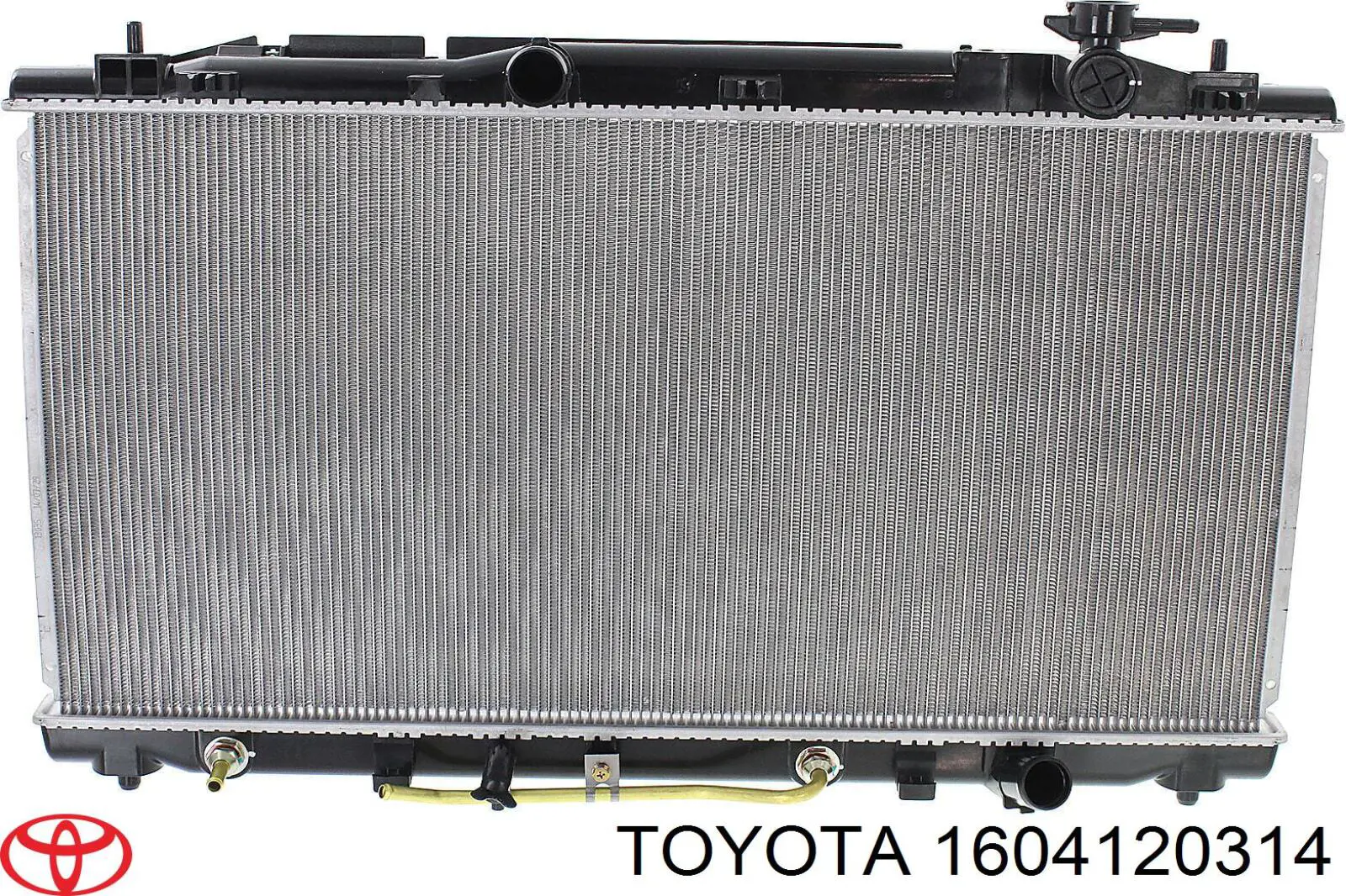 1604120314 Toyota radiador refrigeración del motor