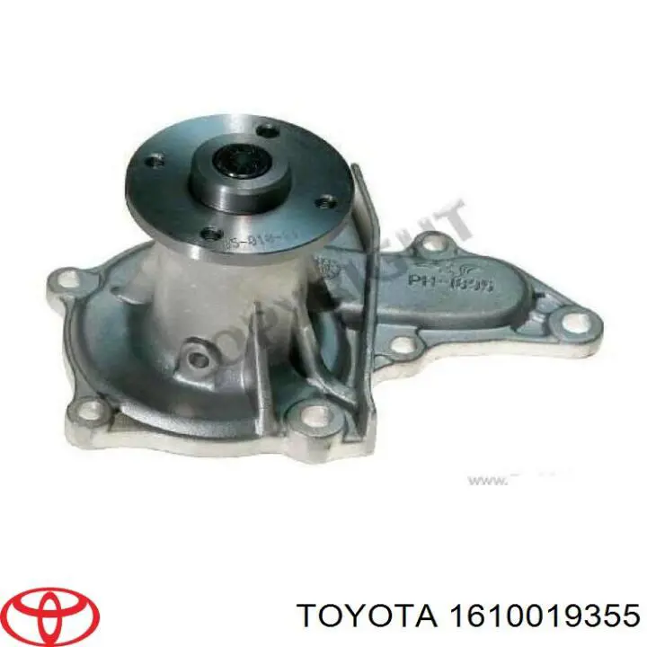 1610019355 Toyota bomba de agua, completo con caja