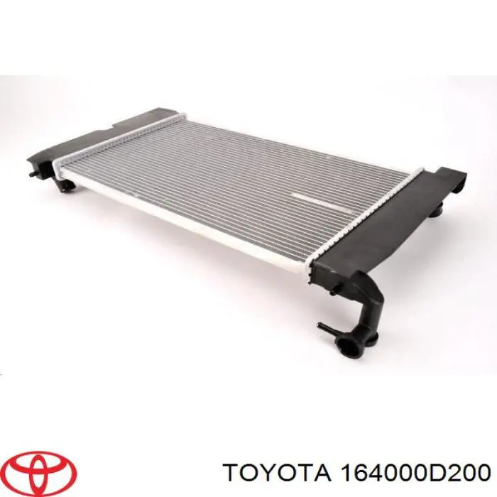 164000D200 Toyota radiador refrigeración del motor