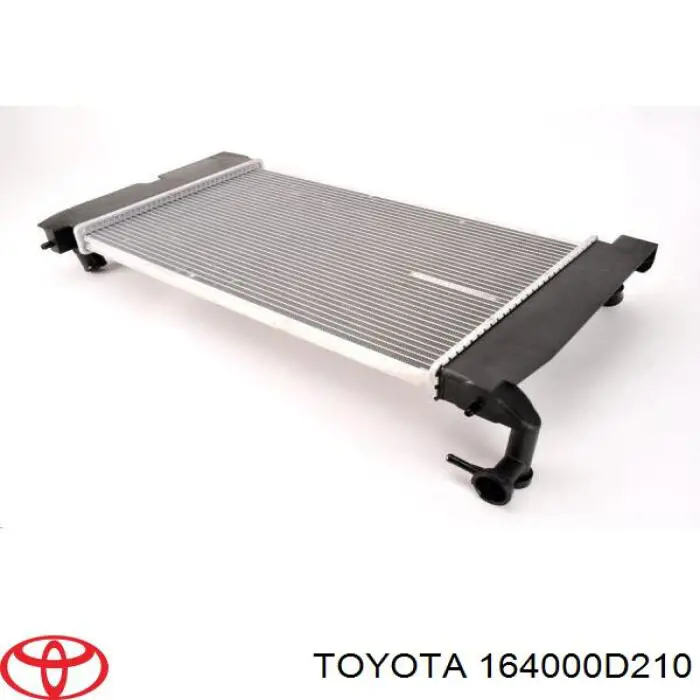 164000D210 Toyota radiador refrigeración del motor