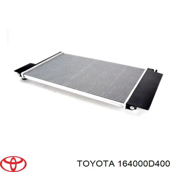 164000D400 Toyota radiador refrigeración del motor