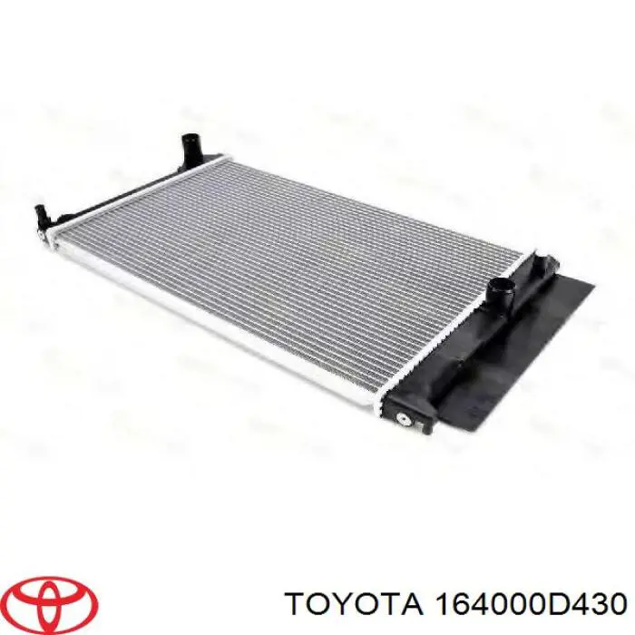 164000N070 Toyota radiador refrigeración del motor