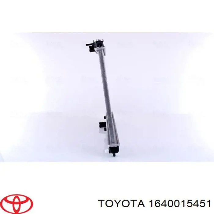 16400-15451 Toyota radiador refrigeración del motor