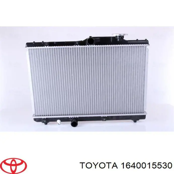 1640015530 Toyota radiador refrigeración del motor