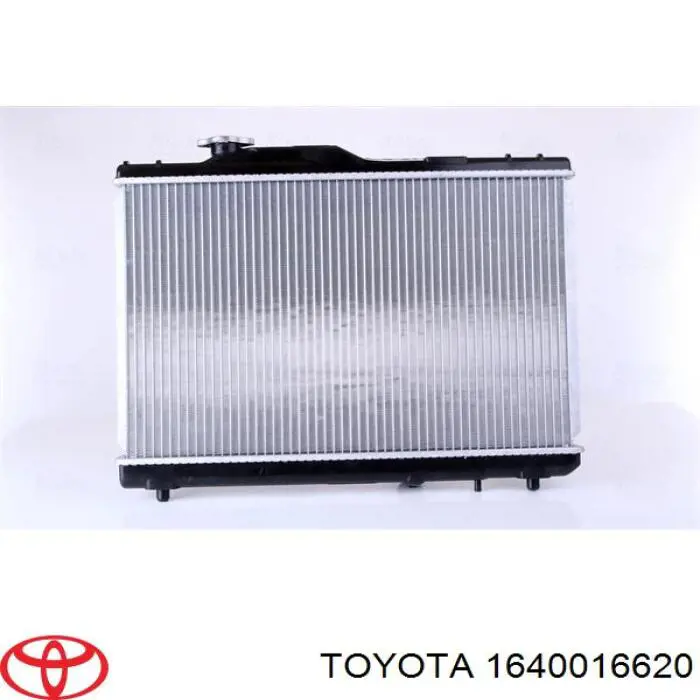 1640016620 Toyota radiador refrigeración del motor