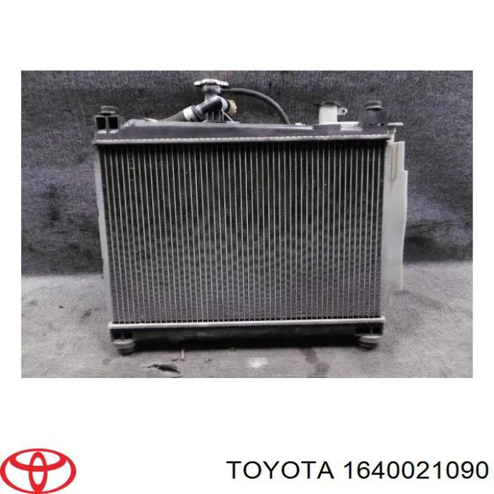 1640021090 Toyota radiador refrigeración del motor