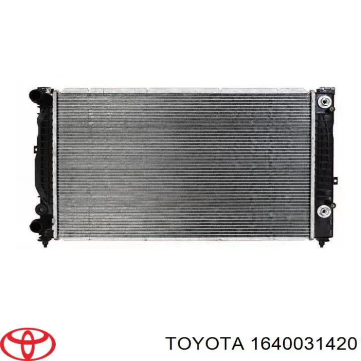 1640031420 Toyota radiador refrigeración del motor