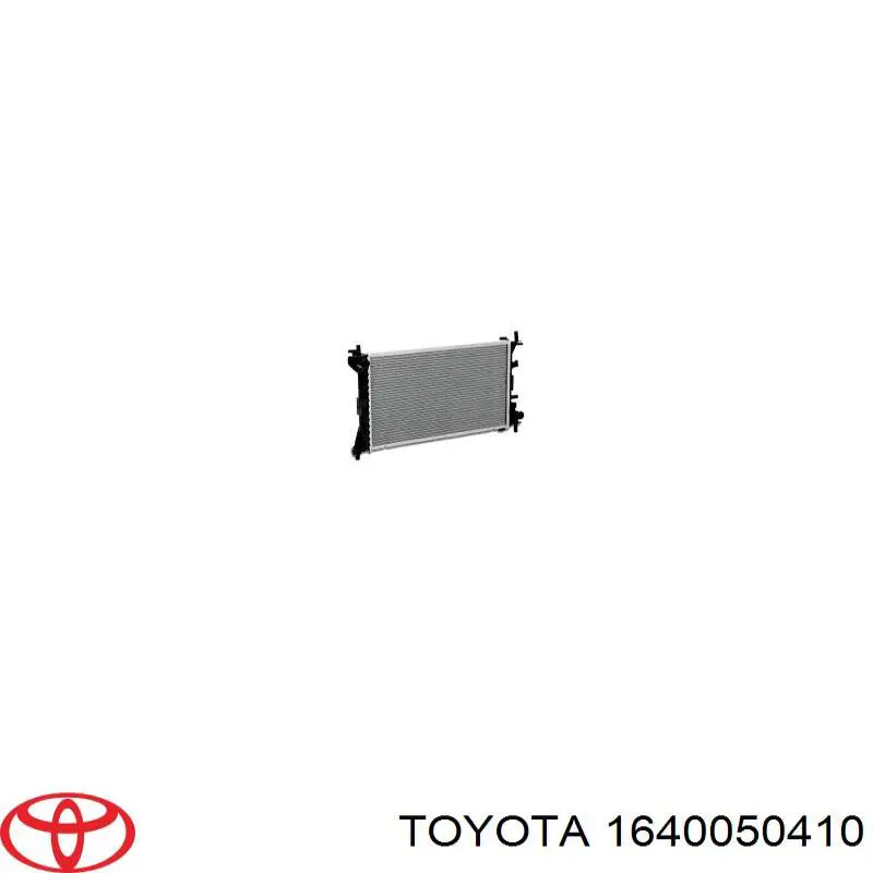 1640050410 Toyota radiador refrigeración del motor