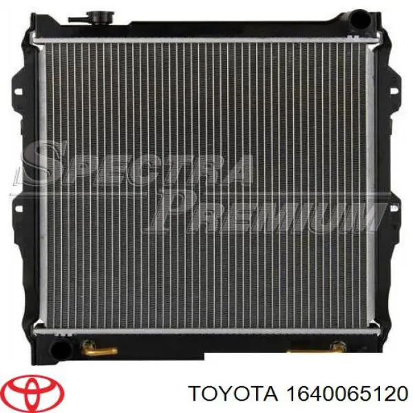 1640065120 Toyota radiador refrigeración del motor