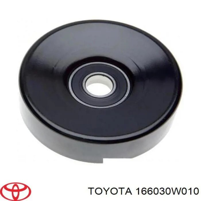 166030W010 Toyota rodillo, correa trapecial poli v