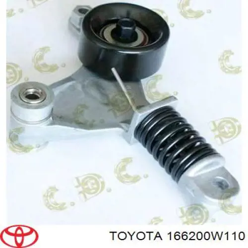 166200W110 Toyota tensor de correa, correa poli v