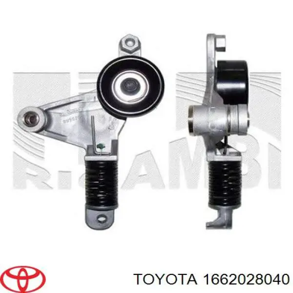 1662028040 Toyota tensor de correa, correa poli v