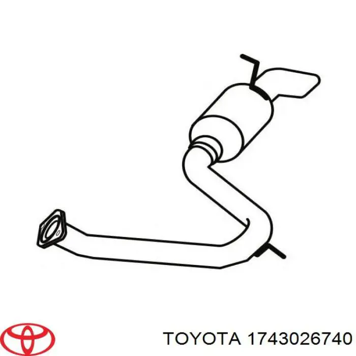 1743026740 Toyota silenciador posterior