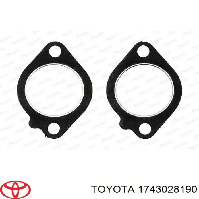  Silenciador posterior para Toyota RAV4 2 