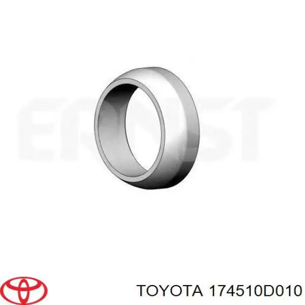 174510D010 Toyota junta de tubo de escape silenciador