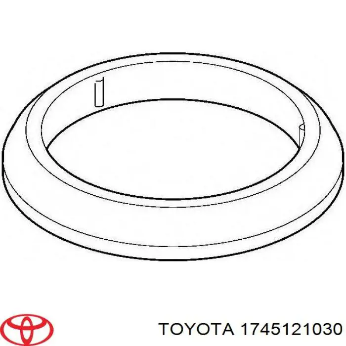 1745121030 Toyota junta de tubo de escape silenciador