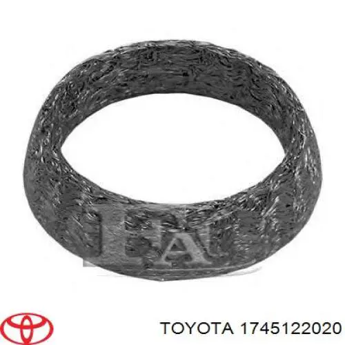 1745122020 Toyota junta de tubo de escape silenciador