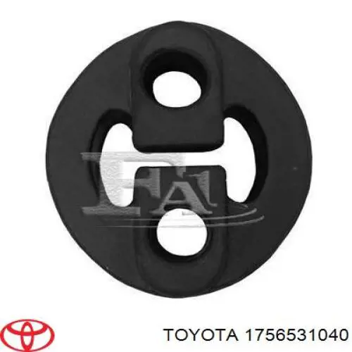 1756531040 Toyota soporte, silenciador