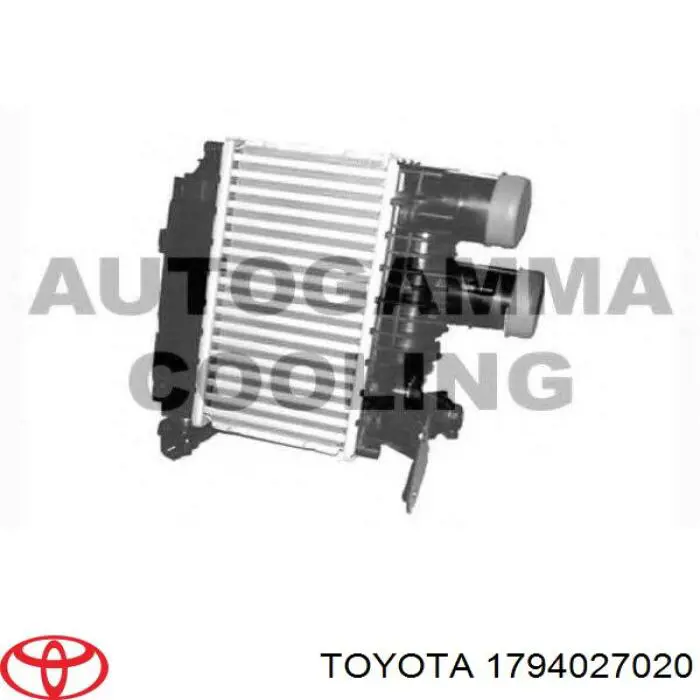  Radiador de aire de admisión para Toyota Avensis LCM