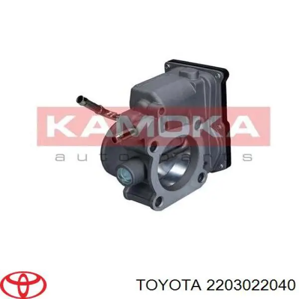 2203022040 Toyota cuerpo de mariposa completo