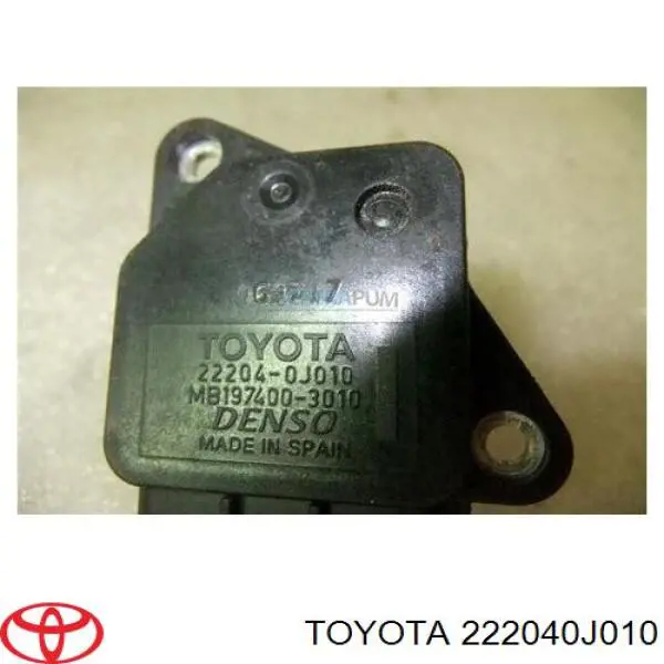 222040J010 Toyota sensor de flujo de aire/medidor de flujo (flujo de aire masibo)